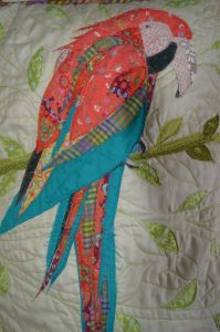 Parrot cushion